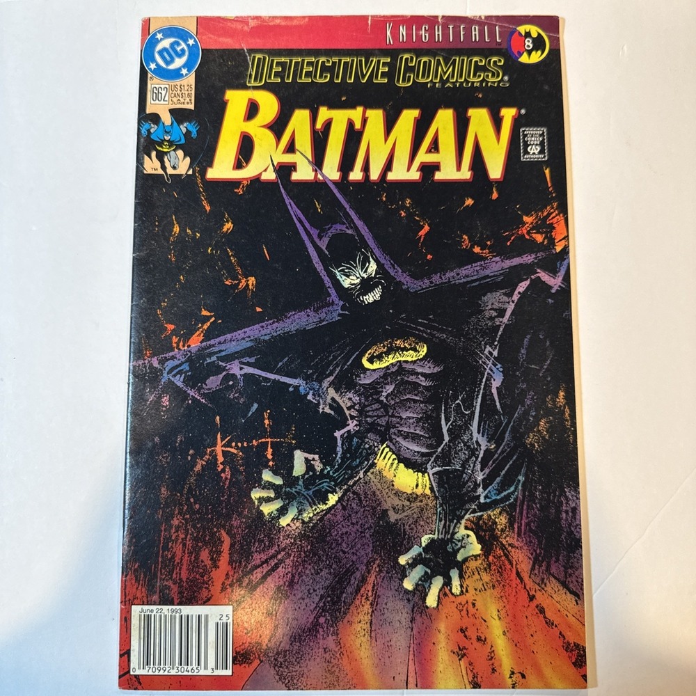 Batman Detective Comics Vol. 1 #662 DC Comics 1993 Knightfall Batman